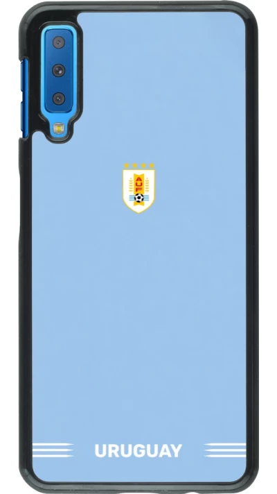 Samsung Galaxy A7 Case Hülle - Uruguay 2026 personalisierbares Fussballtrikot