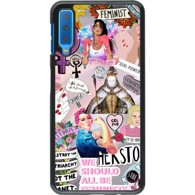 Coque Samsung Galaxy A7 - Girl Power Collage