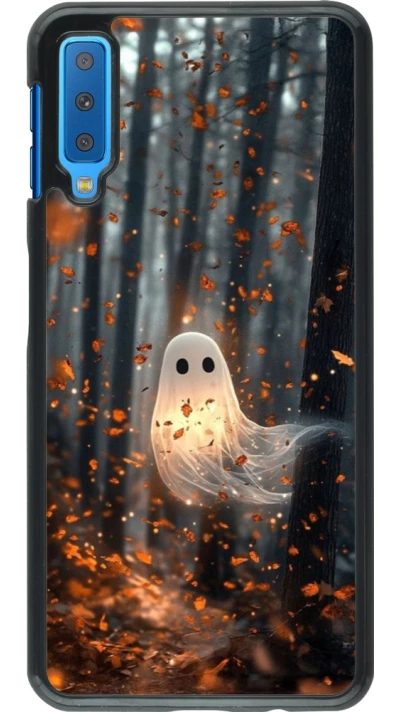 Coque Samsung Galaxy A7 - Halloween 2025 Ghost in the forest