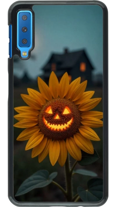 Samsung Galaxy A7 Case Hülle - Halloween 2026 Evil Sunflower