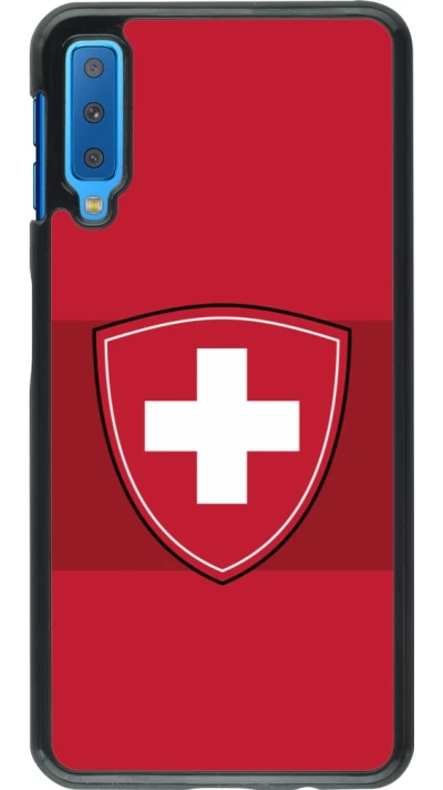 Coque Samsung Galaxy A7 - Hockey World Championship Ecusson Suisse