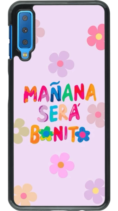 Samsung Galaxy A7 Case Hülle - Karol G Manana sera bonito