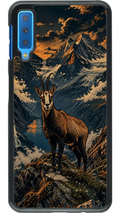 Coque Samsung Galaxy A7 - Linocut Chamois