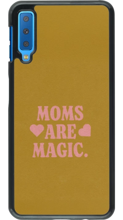 Samsung Galaxy A7 Case Hülle - Mom 2026 Are Magic
