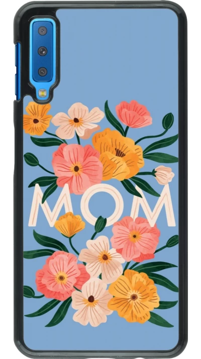 Samsung Galaxy A7 Case Hülle - Mom 2026 Flowers