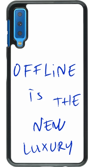Samsung Galaxy A7 Case Hülle - Offline is the new luxury
