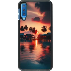 Coque Samsung Galaxy A7 - Paradis Maldives