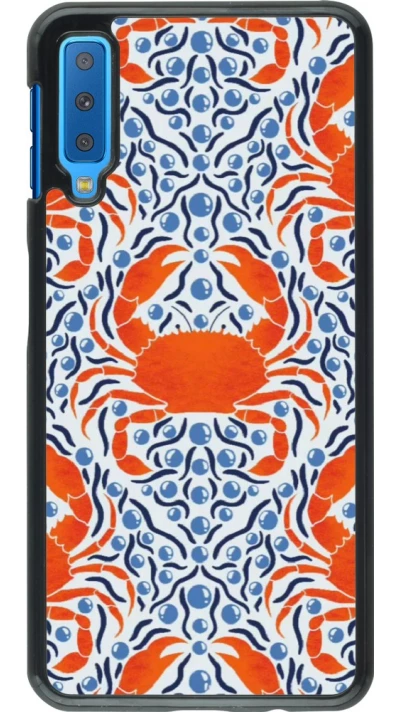 Coque Samsung Galaxy A7 - Crabs and pearls Summer 2026