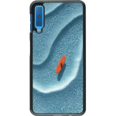 Samsung Galaxy A7 Case Hülle - Orange surf Summer 2026