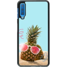 Samsung Galaxy A7 Case Hülle - Pineapple with glasses Summer 2026
