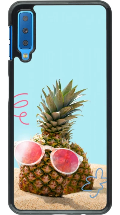 Coque Samsung Galaxy A7 - Pineapple with glasses Summer 2026