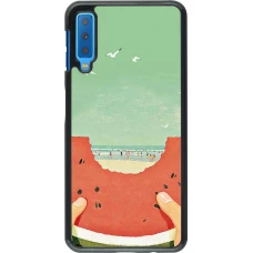 Samsung Galaxy A7 Case Hülle - Views through a watermelon Summer 2026