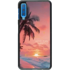 Samsung Galaxy A7 Case Hülle - Watch more sunsets Summer 2026