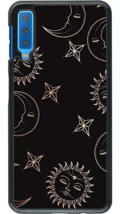 Coque Samsung Galaxy A7 - Suns and Moons