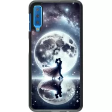 Coque Samsung Galaxy A7 - Valentine 2024 Love under the moon