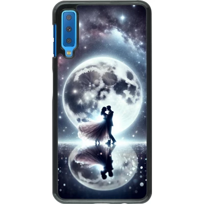 Coque Samsung Galaxy A7 - Valentine 2024 Love under the moon