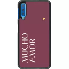 Coque Samsung Galaxy A7 - Valentine 2024 mucho amor rosado