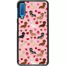 Coque Samsung Galaxy A7 - Valentine 2024 puppy love