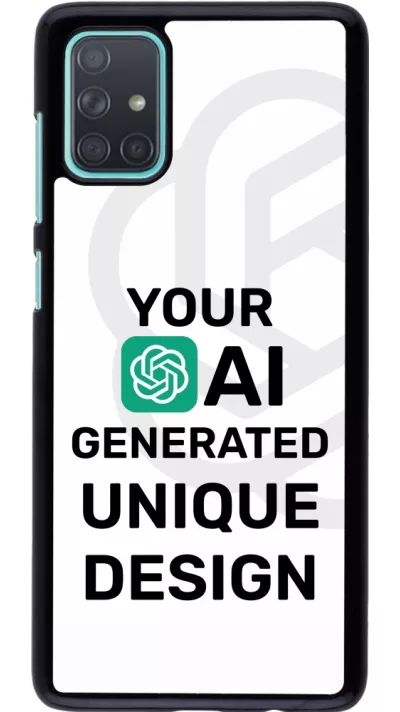 Samsung Galaxy A71 Case Hülle - 100% einzigartig erstellt dank Deiner Kreativität und künstlicher Intelligenz (KI)