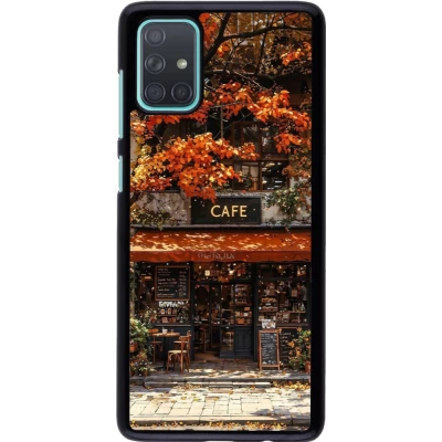 Coque Samsung Galaxy A71 - Autumn 25 Coffee shop
