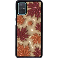 Coque Samsung Galaxy A71 - Autumn 26 3D leaves