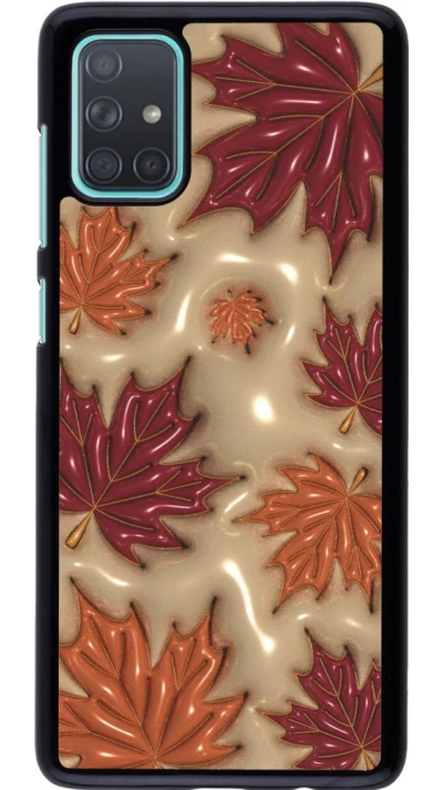 Coque Samsung Galaxy A71 - Autumn 26 3D leaves
