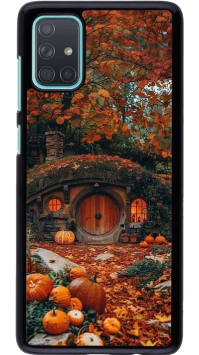Coque Samsung Galaxy A71 - Autumn 26 Hobbit house