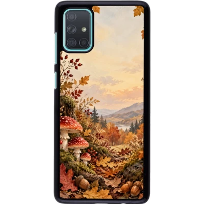Samsung Galaxy A71 Case Hülle - Autumn 26 Illustrated Autumn