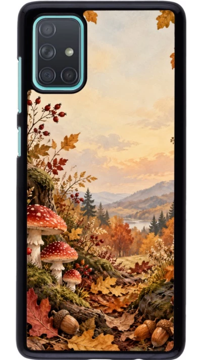 Coque Samsung Galaxy A71 - Autumn 26 Illustrated Autumn