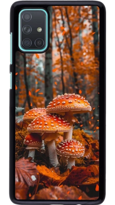 Coque Samsung Galaxy A71 - Autumn 26 Mushrooms in the woods