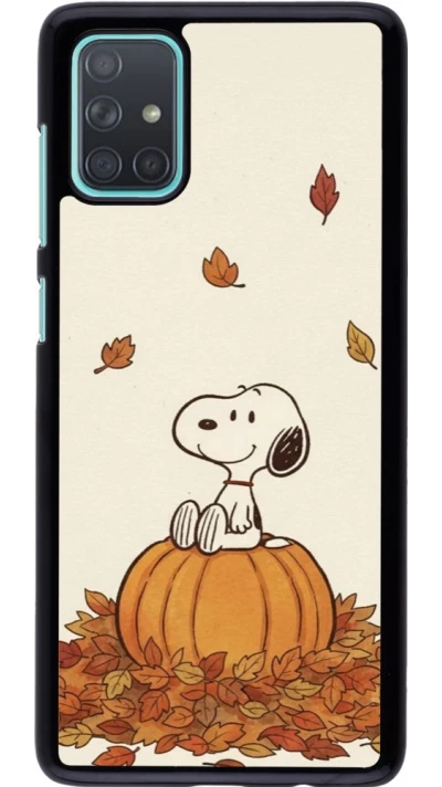 Coque Samsung Galaxy A71 - Autumn 26 Snoopy autumn