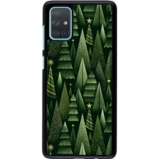 Samsung Galaxy A71 Case Hülle - Christmas 25 Pattern Xmas Tree