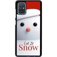 Samsung Galaxy A71 Case Hülle - Christmas 25 Xmas Snowman