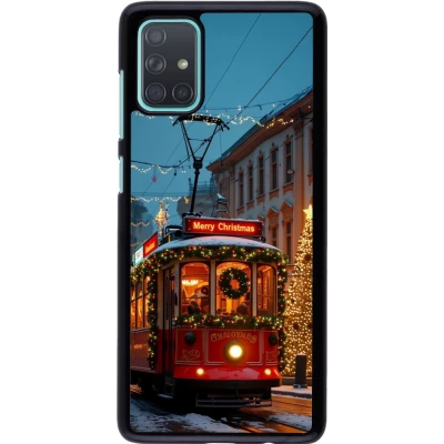 Coque Samsung Galaxy A71 - Christmas 25 Xmas Train