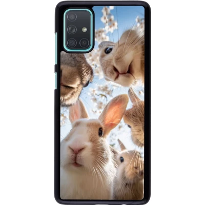 Samsung Galaxy A71 Case Hülle - Easter 2026 Rabbits