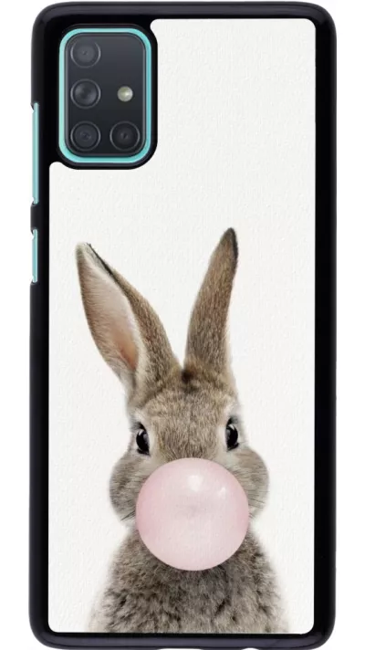 Samsung Galaxy A71 Case Hülle - Easter 2023 bubble gum bunny