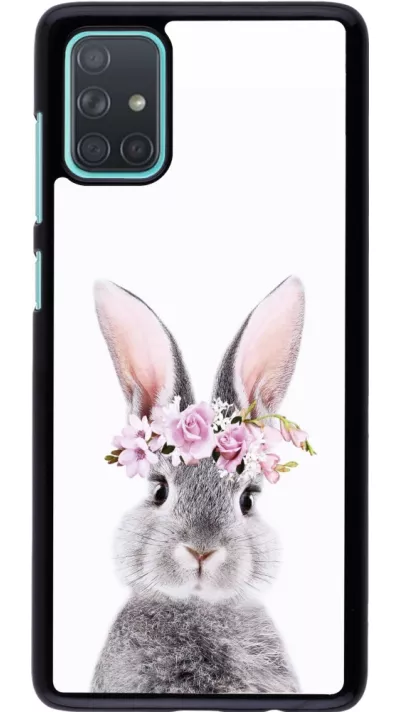 Samsung Galaxy A71 Case Hülle - Easter 2023 flower bunny