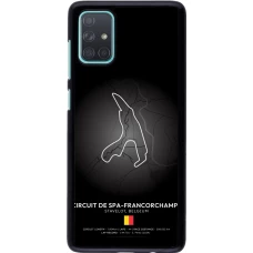 Samsung Galaxy A71 Case Hülle - F1 Track 2025 Belgium