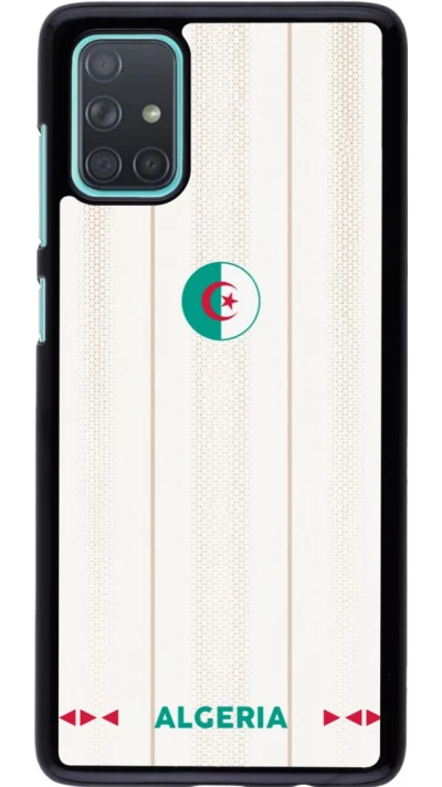 Coque Samsung Galaxy A71 - Maillot de football Algérie 2026 personnalisable