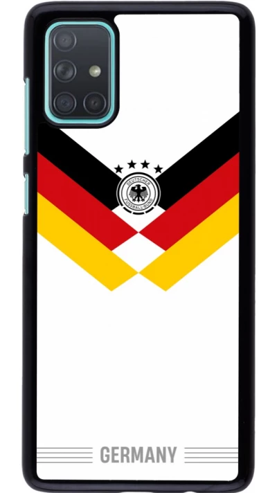 Samsung Galaxy A71 Case Hülle - Deutschland 2026 personalisierbares Fussballtrikot