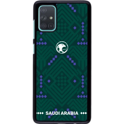 Samsung Galaxy A71 Case Hülle - Saudi Arabien 2026 personalisierbares Fussballtrikot