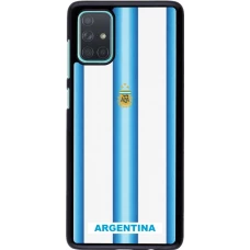 Samsung Galaxy A71 Case Hülle - Argentinien 2026 personalisierbares Fussballtrikot