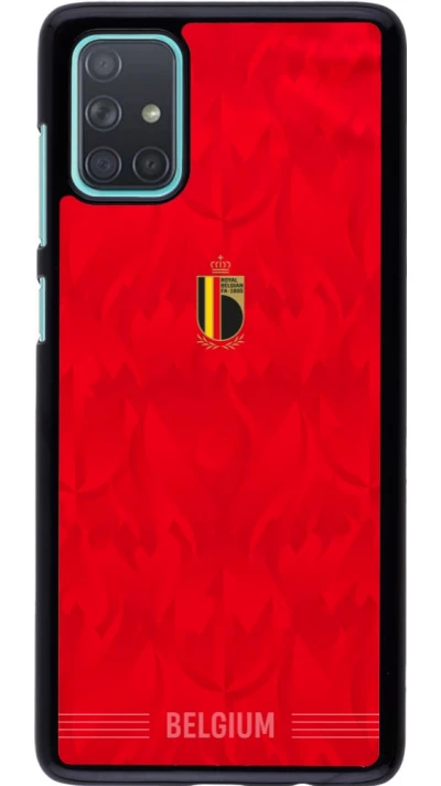 Coque Samsung Galaxy A71 - Maillot de football Belgique 2026 personnalisable