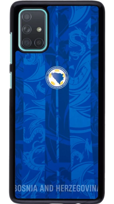 Coque Samsung Galaxy A71 - Maillot de football Bosnie-Herzégovine 2026 personnalisable