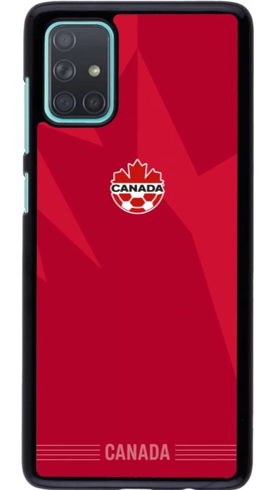 Samsung Galaxy A71 Case Hülle - Kanada 2026 personalisierbares Fussballtrikot