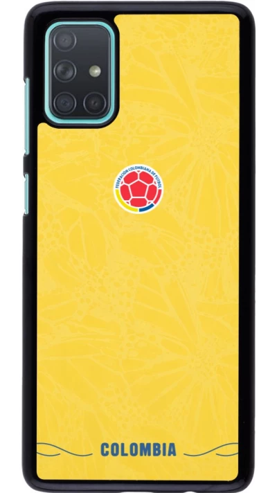Samsung Galaxy A71 Case Hülle - Kolumbien 2026 personalisierbares Fussballtrikot