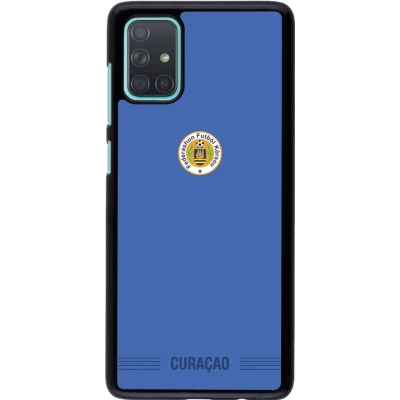 Coque Samsung Galaxy A71 - Maillot de football Curaçao 2026 personnalisable