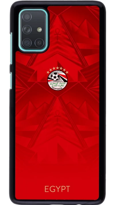 Samsung Galaxy A71 Case Hülle - Ägypten 2026 personalisierbares Fussballtrikot