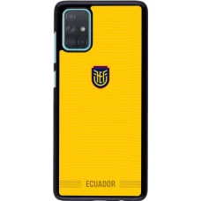 Samsung Galaxy A71 Case Hülle - Ecuador 2026 personalisierbares Fussballtrikot