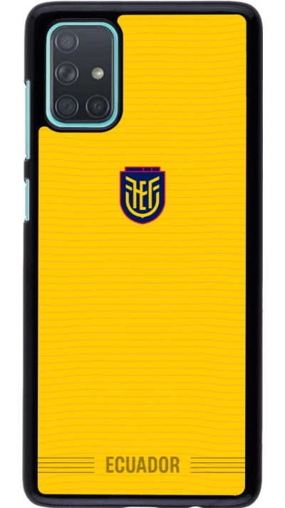 Samsung Galaxy A71 Case Hülle - Ecuador 2026 personalisierbares Fussballtrikot